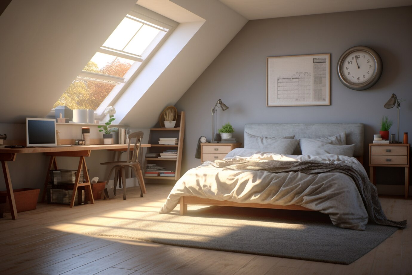 6 inspirations pour aménager une mezzanine en chambre
