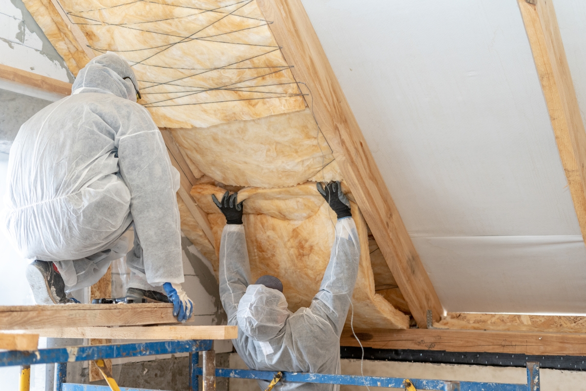 travaux d'isolation